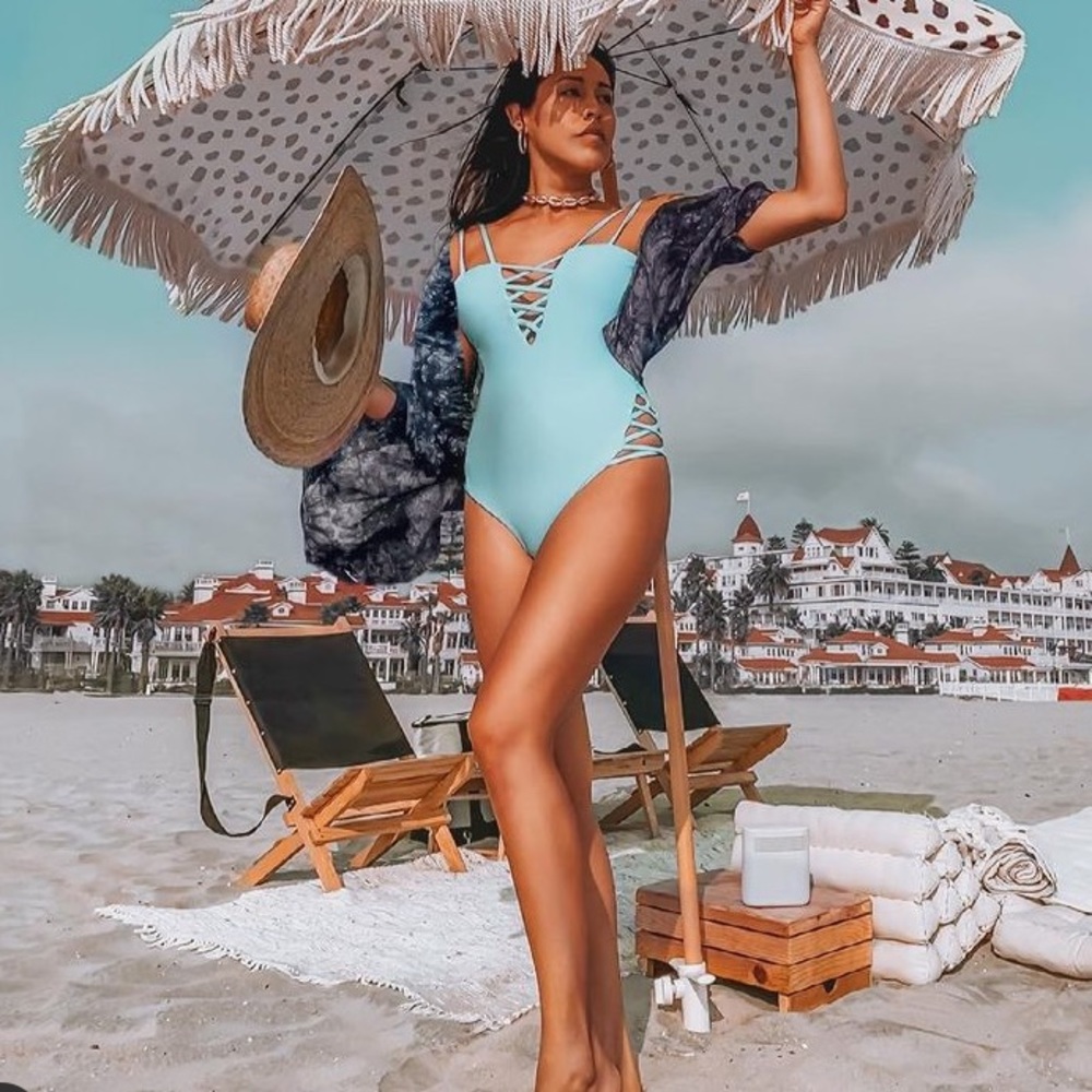 Seminyak One Piece Sky Blue